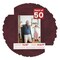 Dark Red Suede Mat Board for 11x16 Frames - Fits 8.5x11 Photos